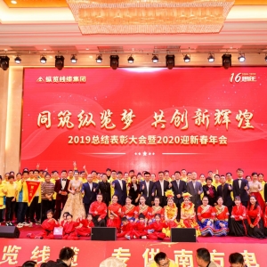 同筑縱覽夢(mèng)，共創(chuàng)新輝煌——縱覽集團(tuán)2019年總結(jié)表彰大會(huì)暨2020年迎新春年會(huì)圓滿成功 . ...