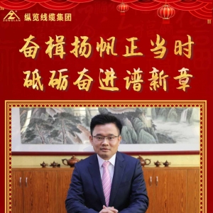 奮楫揚(yáng)帆正當(dāng)時(shí) 砥礪奮進(jìn)譜新章——縱覽線纜集團(tuán)董事長陳秀銳二O二四年新春致辭