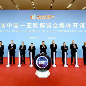 縱覽線纜集團(tuán)作為南寧市重點(diǎn)企業(yè) 優(yōu)勢(shì)產(chǎn)品生產(chǎn)企業(yè)參加中國—亞歐博覽會(huì)