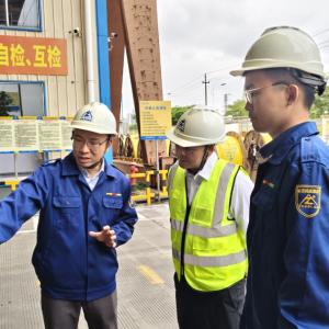 廣西供應(yīng)鏈服務(wù)集團(tuán)董事長(zhǎng)黃興誠(chéng)率隊(duì)蒞臨縱覽線纜集團(tuán)考察交流